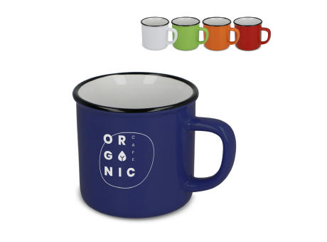 Product image Emaille-Stil Keramikbecher 280ml Werbeartikel