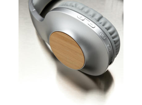 Dakota Bambus kabelloser Kopfhörer Werbeartikel