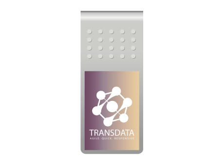 ROMINOX® Mehrweg-Büroklammer Straight Clip XL mit Noppen, idealer Mailingartikel für Dokumente, bis zu 35 Seiten Klemmkraft Werbeartikel