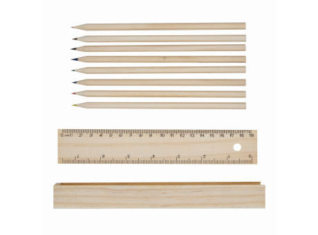 STRAIGHT - Naturholz-Buntstifte bedrucken