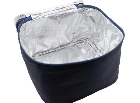 Isotherme Bento-Lunchbag 'Sendai', Polycotton Mitternachtsblau Werbeartikel