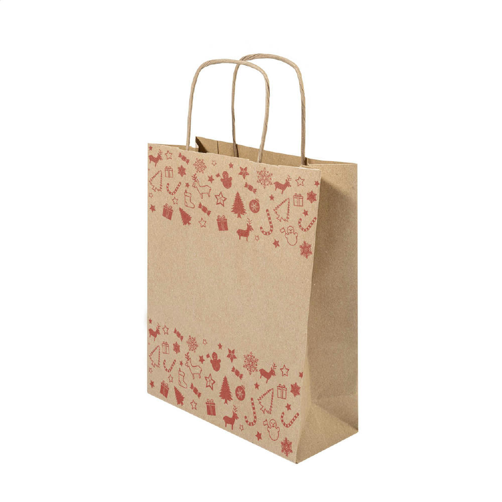 Product image Weihnachtsgeschenktasche, mittel Julegave M Werbeartikel