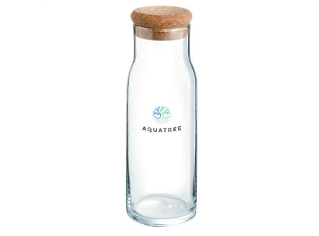 Product image Algarve Karaffe 1 L mit Korkkappe Werbeartikel