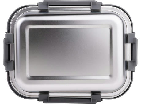 WAVE Mikrowellenfähiger Edelstahlcontainer 1250 ml Werbeartikel