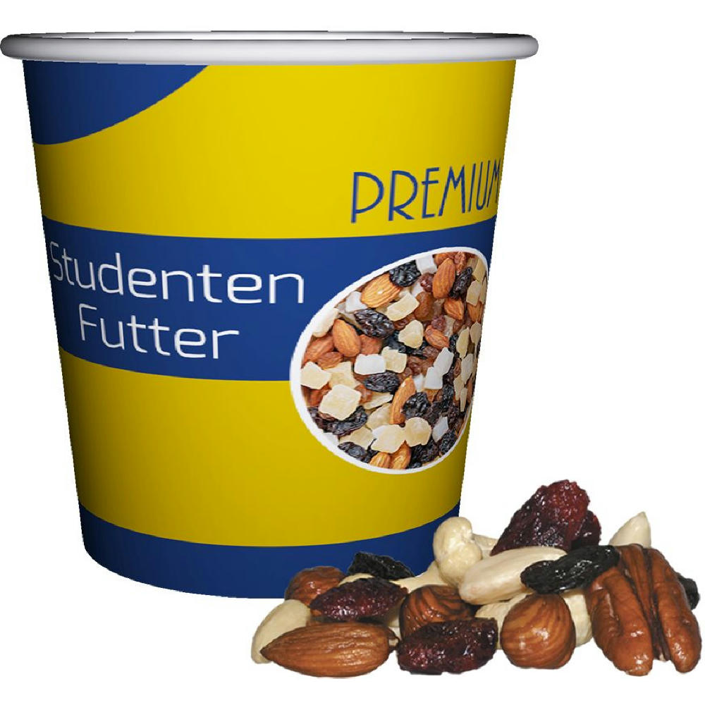 Product image Premium Studentenfutter, ca. 40g, Snackbecher Mini Werbeartikel