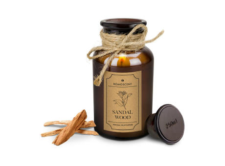 ROMOSCENT® Aromakerze Apothekerflasche Werbeartikel