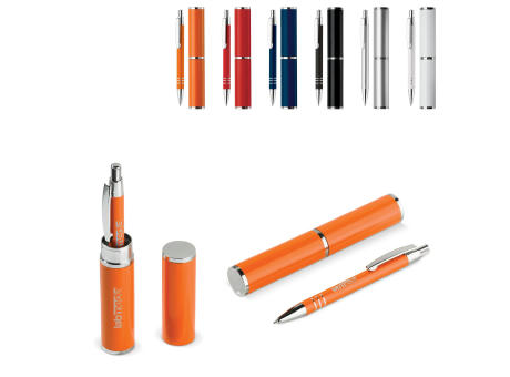 Kugelschreiber in Köcher bedrucken