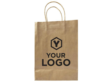 Tragetasche aus recycelten Papier Marina bedrucken