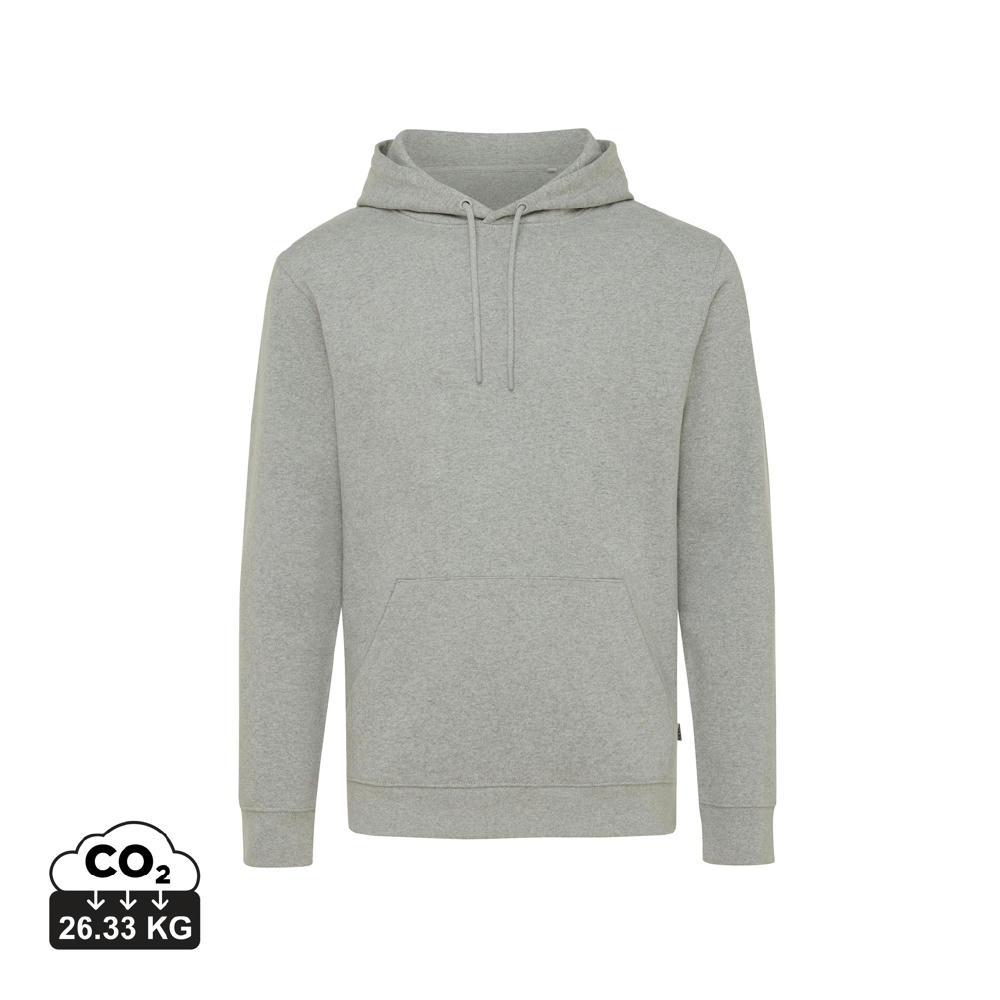 IQONIQ Torres ungefärbter Hoodie aus recycelter Baumwolle Werbeartikel