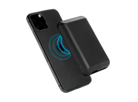 Magnetische 5.000 mAh Wireless Powerbank bedrucken