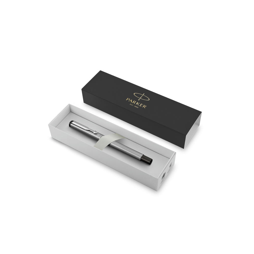 Parker Vector stainless steel rollerball Werbeartikel