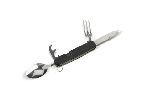 Zusammenklappbares Besteck im Multi-tool Werbeartikel