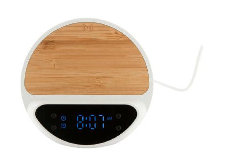 Wecker mit Wireless-Charger Rabolarm Werbeartikel