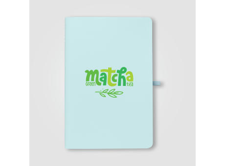 Product image Monolith Notizbuch mit liniertem Steinpapier und Soft-Touch-Oberfläche - A5 Werbeartikel