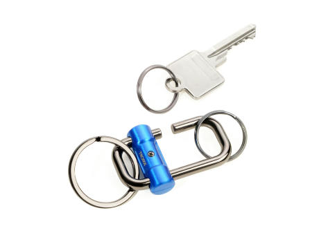TROIKA Schlüsselanhänger 2-WAY KEY bedrucken