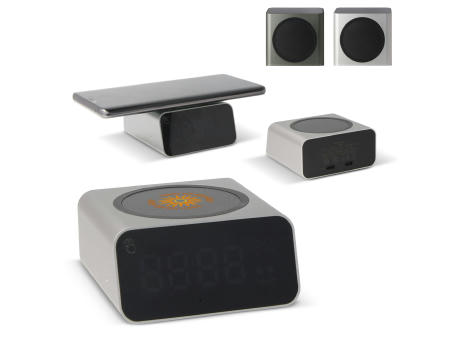 Xoopar Reddi Charge PD Uhr mit kabelloses Ladegerät Werbeartikel