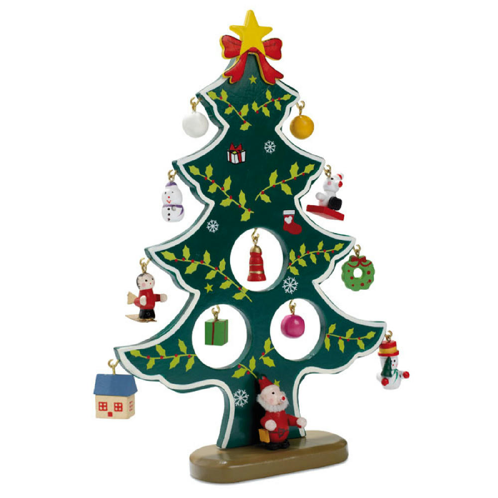 Weihnachtsbaum aus Holz Werbeartikel