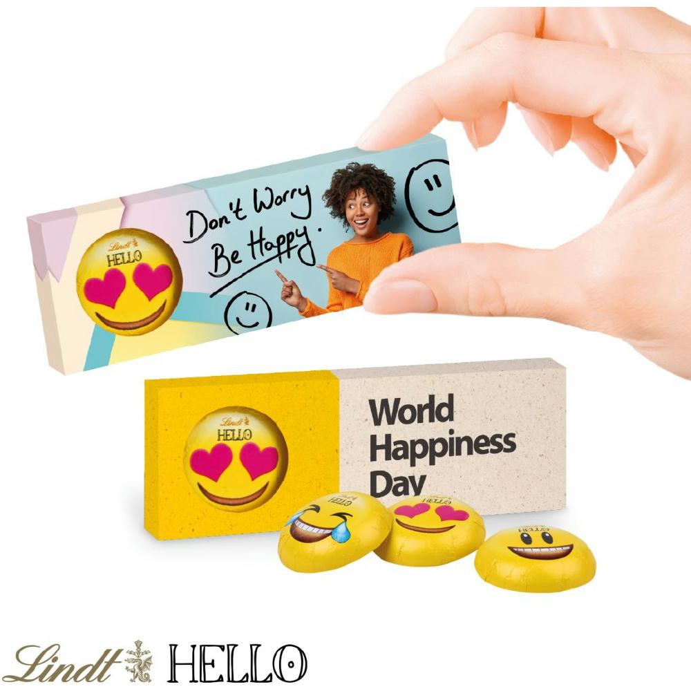Product image HELLO MINI EMOTI, 3 ER Werbeartikel