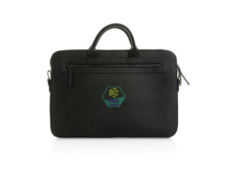 Swiss Peak 14" Laptoptasche aus GRS recyceltem PU bedrucken