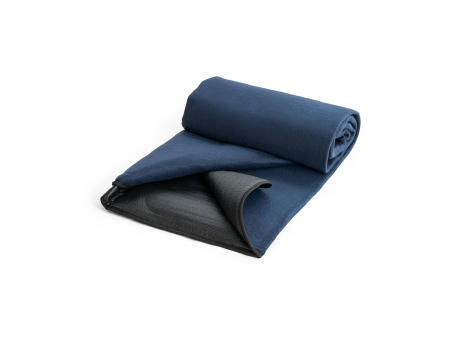 RILEY. Fleecedecke (180 g/m²) mit Visier Werbeartikel