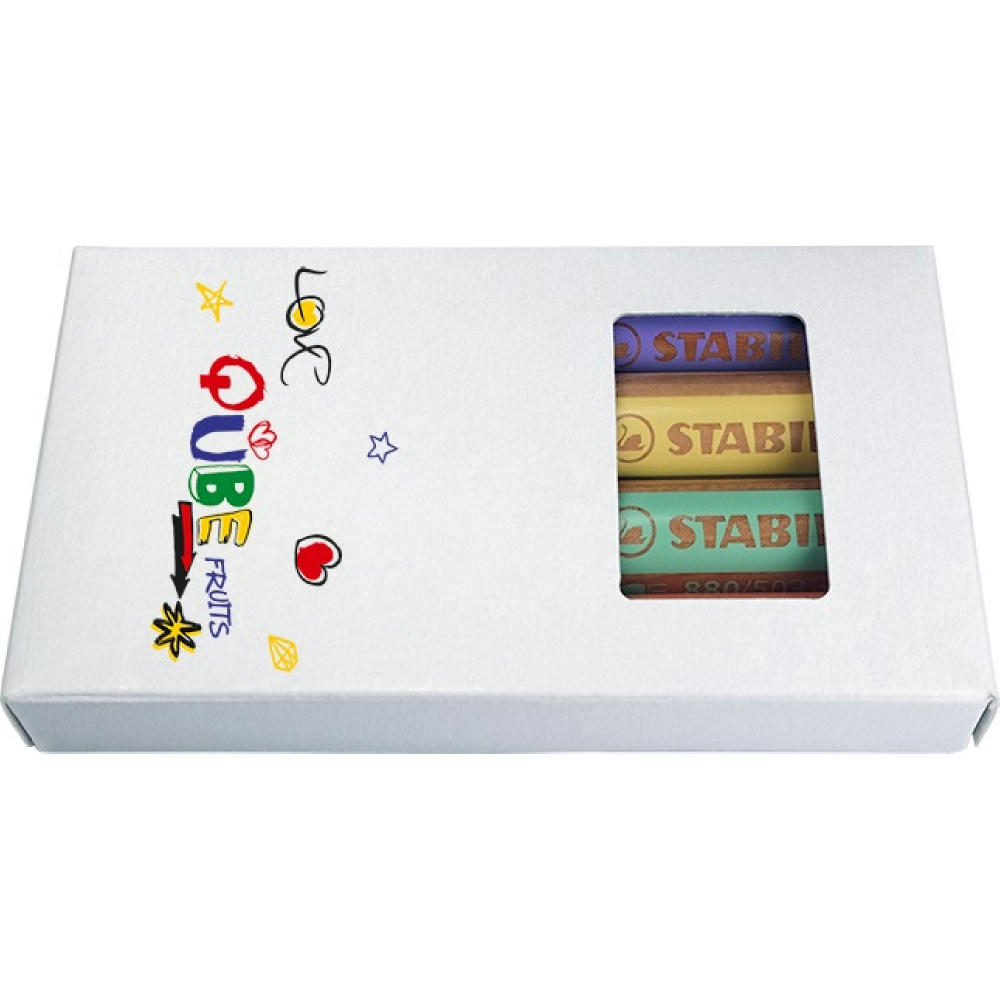 Product image STABILO woody duo Farbstift 4er-Set Werbeartikel