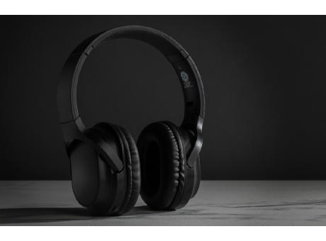 Elite Faltbarer kabelloser Kopfhörer aus RCS Kunststoff Werbeartikel