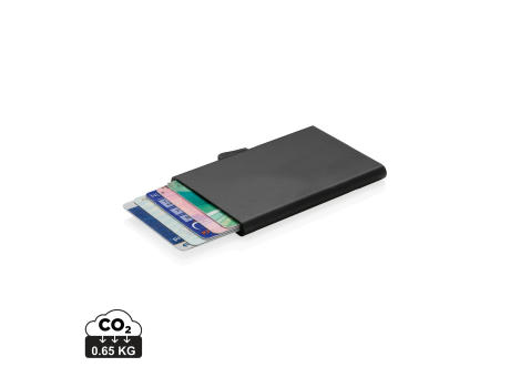 Product image C-Secure Aluminium RFID Kartenhalter Werbeartikel
