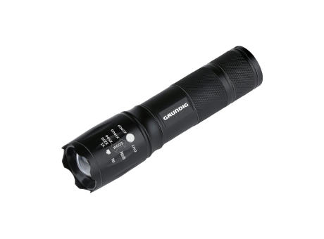 Grundig 1W LED-Torch Zoom Taschenlampe Werbeartikel