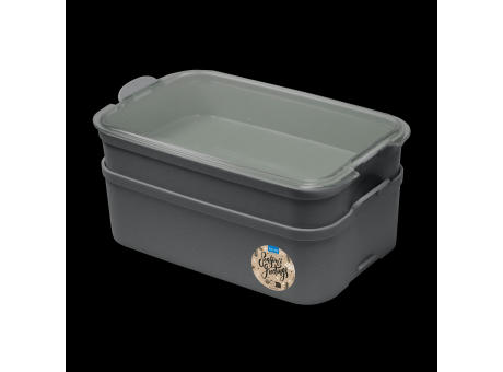 KOZIOL STAKK BENTOBOX 2 Bentobox 2l + XMAS Sticker Werbeartikel