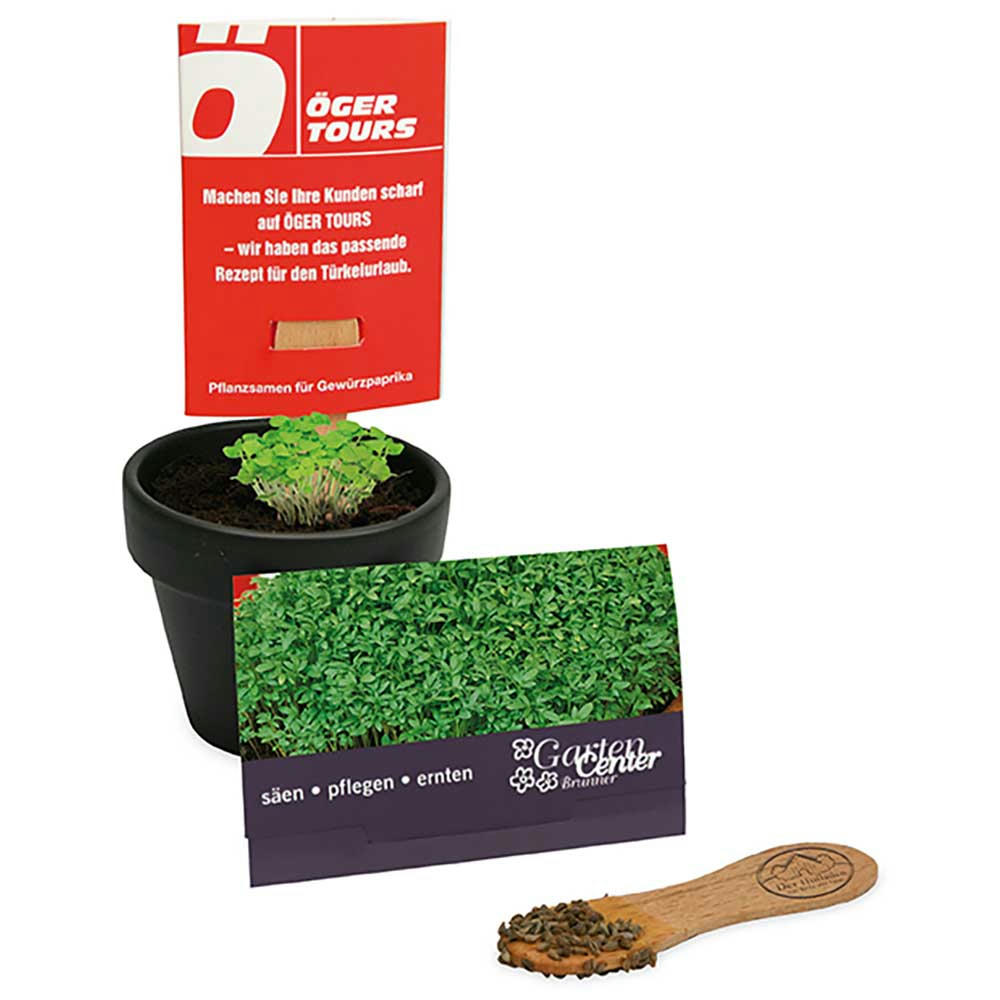 Product image Pflanz-Stick mit Samen - Basilikum Werbeartikel