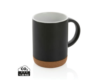 Product image Keramikbecher mit Korkboden, 280ml bedrucken