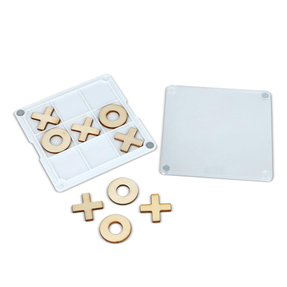 Tic-Tac-Toe-Untersetzer Werbeartikel