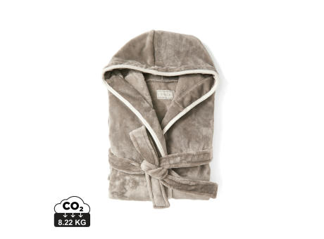 Product image VINGA Louis Luxus Plüsch GRS rPET Bademantel Größe L/XL Werbeartikel