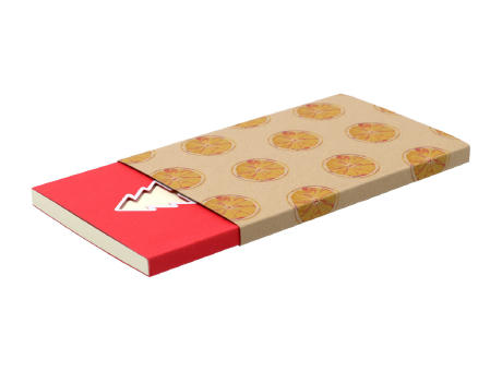 Individueller Pappschuber aus Kraftpapier CreaSleeve Kraft 355 bedrucken