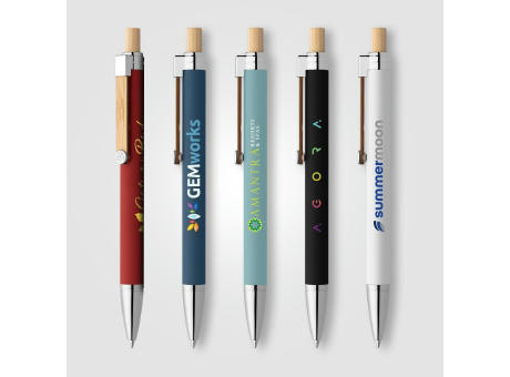 Phoenix Softy Kugelschreiber aus recyceltem Aluminium - m/Stylus  bedrucken