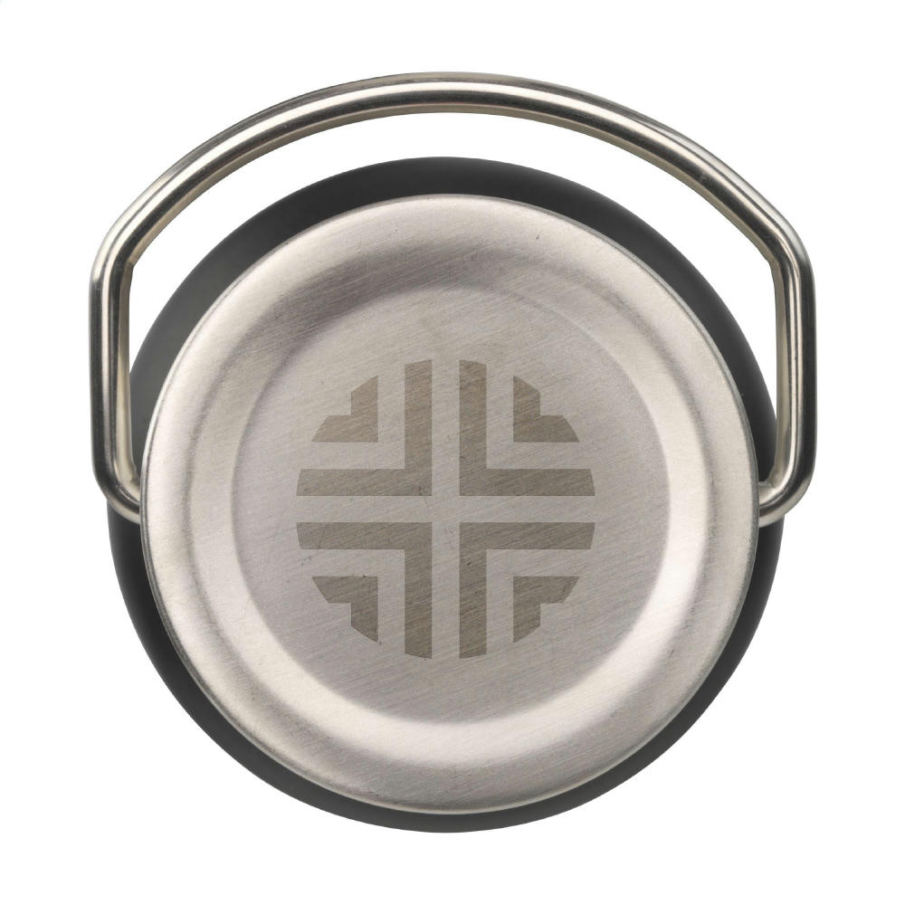 Nebraska RCS Recycled Steel 800 ml single wall Werbeartikel