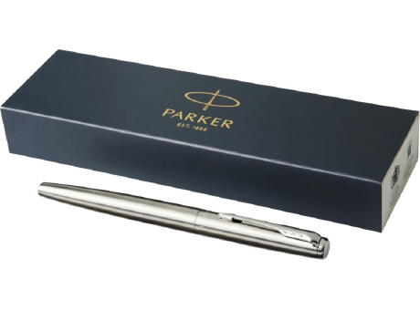 Parker Jotter Füllfederhalter Edelstahl (blaue Mine) Werbeartikel