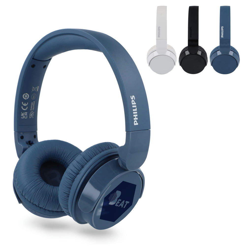 Product image TAH4209 |Philips Bluetooth On-Ear-Kopfhörer mit 55 Stunden Spielzeit Werbeartikel