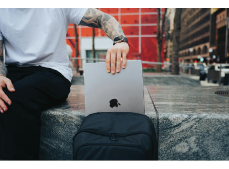 Armond AWARE™ RPET 15.6" Deluxe Laptop-Rucksack bedrucken