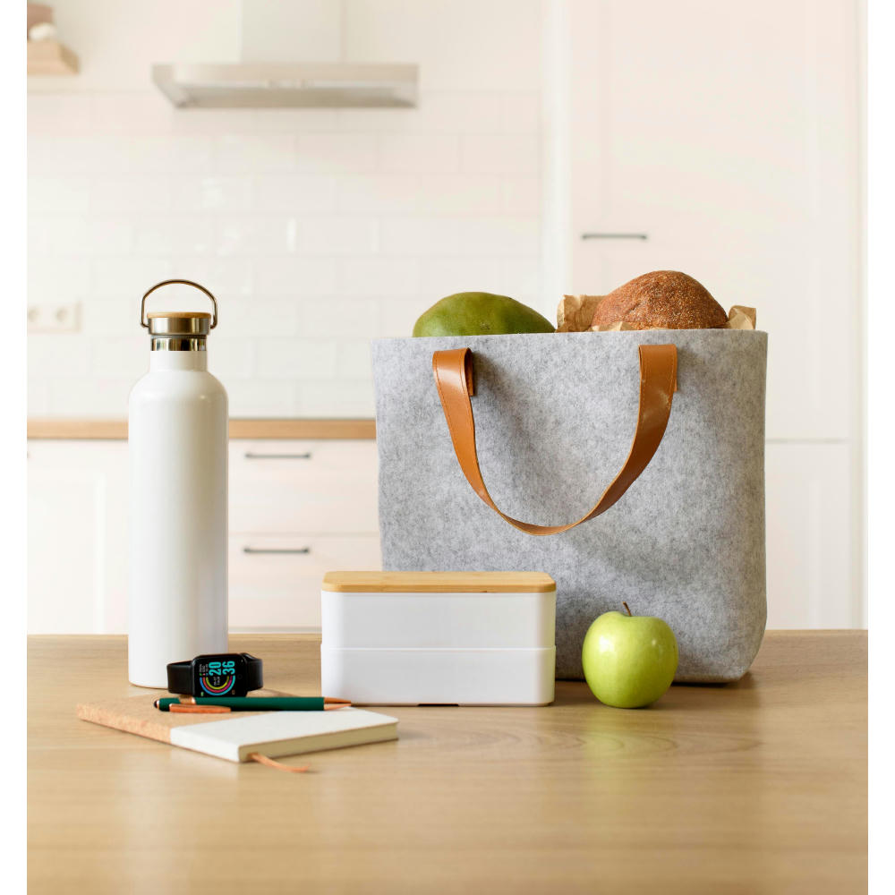 Doppellagige PP-Lunchbox Maxton Werbeartikel