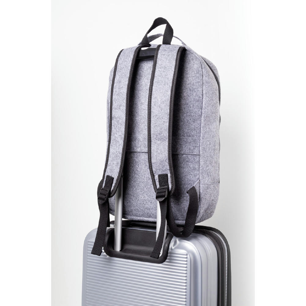 RPET-Filz-Rucksack Refelt Back Werbeartikel