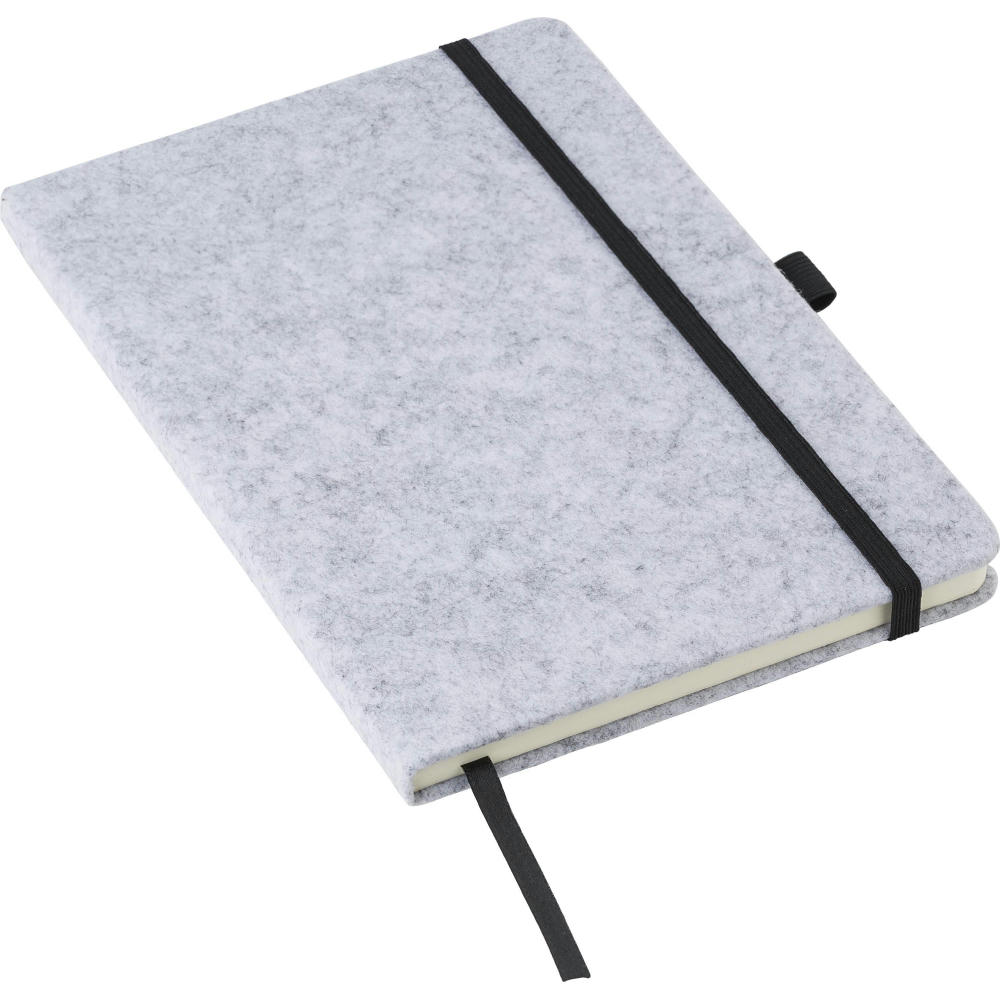 rPET Filz Notizbuch Harper Werbeartikel