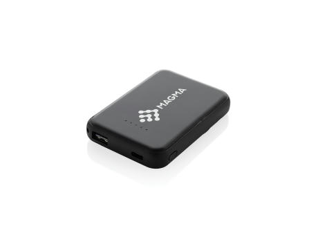 Product image Stellar 5.000mAh 5W magnetische Powerbank aus RCS rec. ABS bedrucken