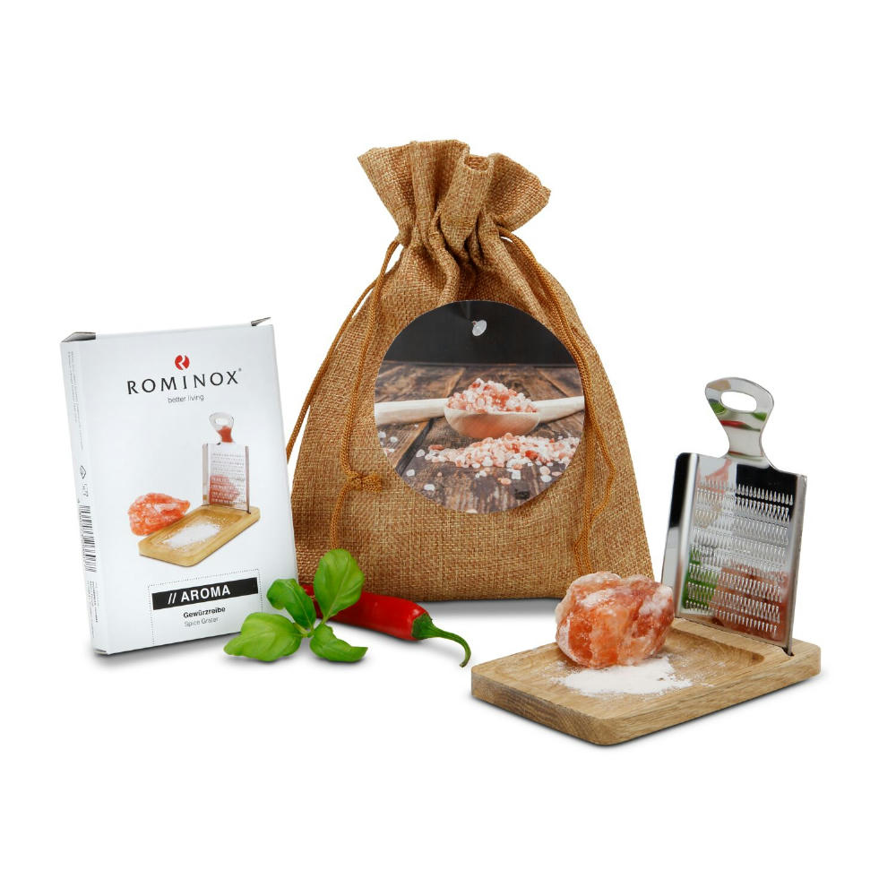 Product image Geschenkset / Präsenteset: Kleine Salzreibe Werbeartikel