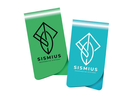 ROMINOX® Mehrweg-Büroklammer Prime Clip Color, idealer Mailingartikel für Dokumente, bis zu 12 Seiten Klemmkraft  Werbeartikel