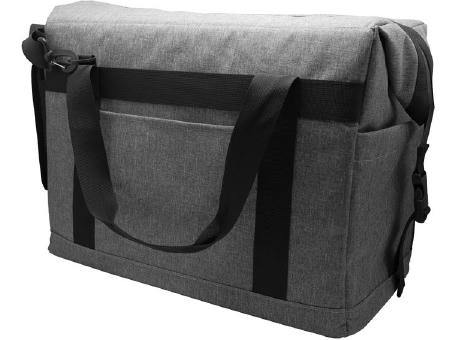 Product image XL Isoliertasche 'Sakai', meliertes Grau RPET Werbeartikel