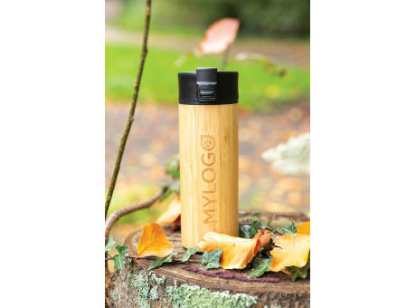 Bogota Vakuum Bambus Becher Werbeartikel