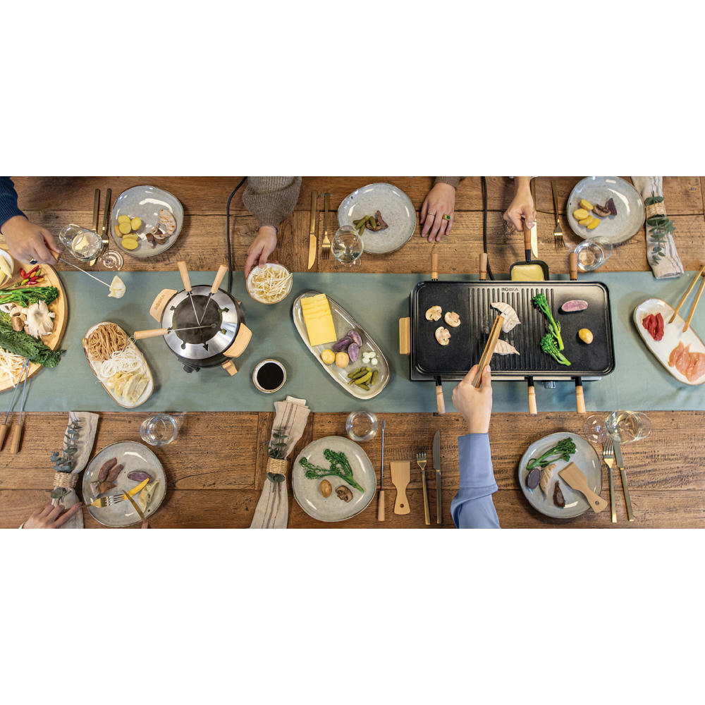 BOSKA Raclette Gourmet Party, 8 Personen (EU Type F) Werbeartikel