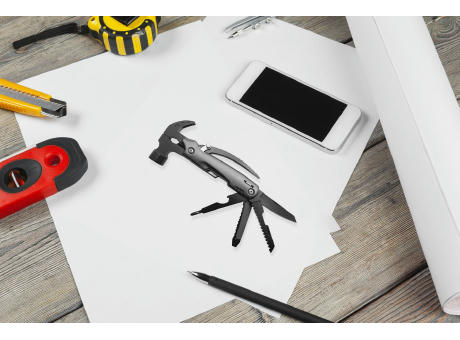 Multifunktionshammer 'Reno', 11 Funktionen Werbeartikel