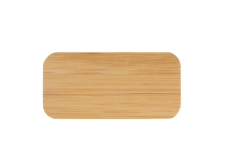 Namensschild Bamboo mit Magnet bedrucken